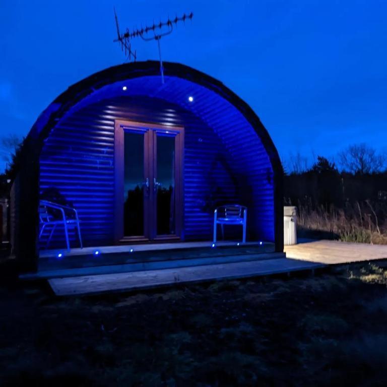 Villa Pond View Pod 1 With Outdoor Hot Tub - Fife - Loch Leven - Lomond Hills Kelty Exterior foto